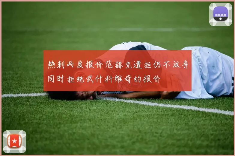 热刺两度报价范赫克遭拒仍不放弃同时拒绝武什科维奇的报价
