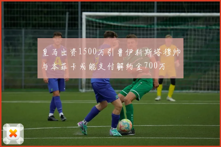 皇马出资1500万引鲁伊科斯塔穆帅与本菲卡或能支付解约金700万