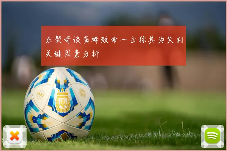 东契奇谈黄蜂致命一击称其为失利关键因素分析